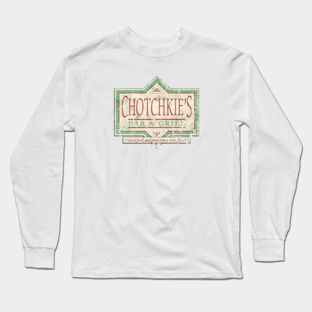 Chotchkies - Vintage Long Sleeve T-Shirt by JCD666